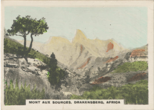 Mont aux Sources, Drakensberg, Africa.