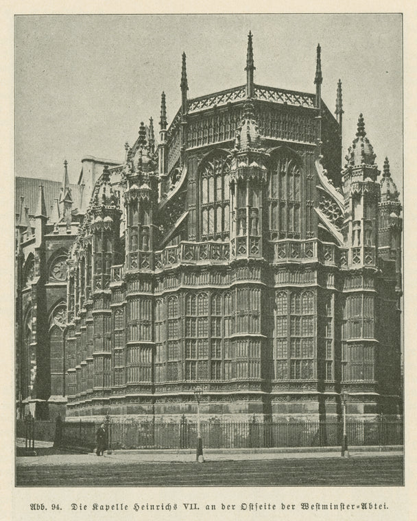 Abb. 94. Die Chapelle Heinrichs VII. [The chapel of Henry VII.]