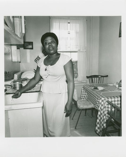 Rosie Bernier. 1964 Nostrand Ave., Flatbush, Brooklyn. October 15, 1978.