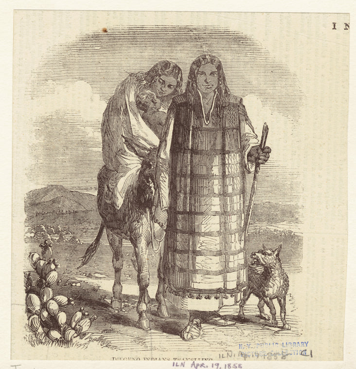 Diegeno Indians traveling