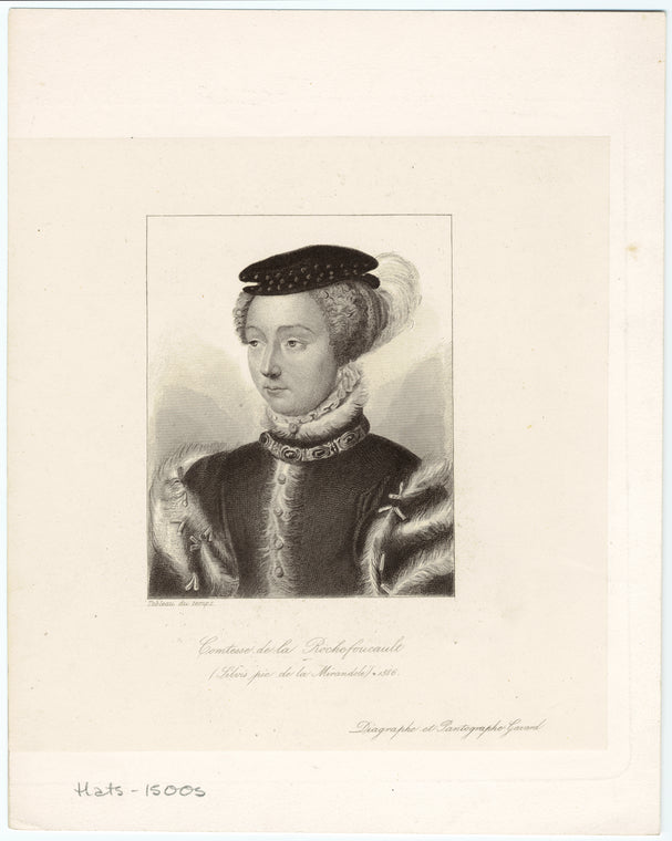 Comtesse de la Rochefoucault (Silvis pic de la Mirandole) +1586
