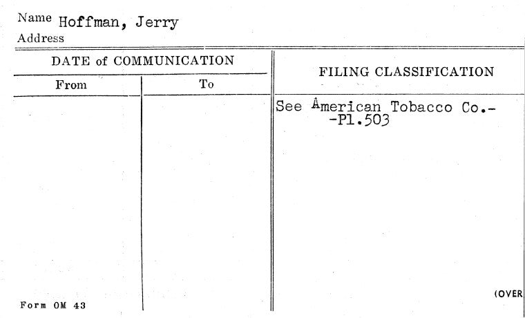 Hoffman, Jerry