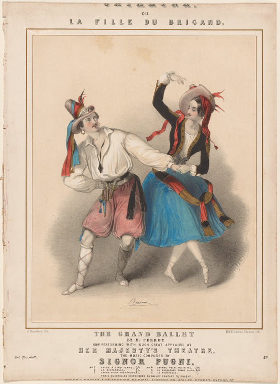 Catarina, ou La fille du brigand, the grand ballet by M. Perrot: now performing with such great applause at Her Majesty's Theatre