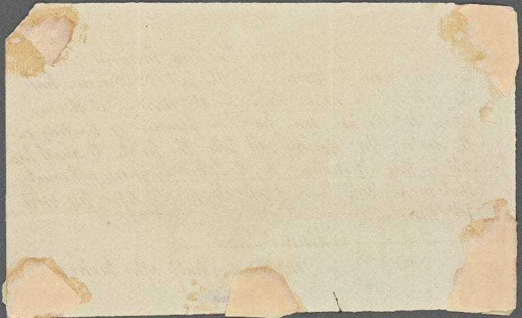 Autograph note, third person, to Charles Burney, 20 May 1813