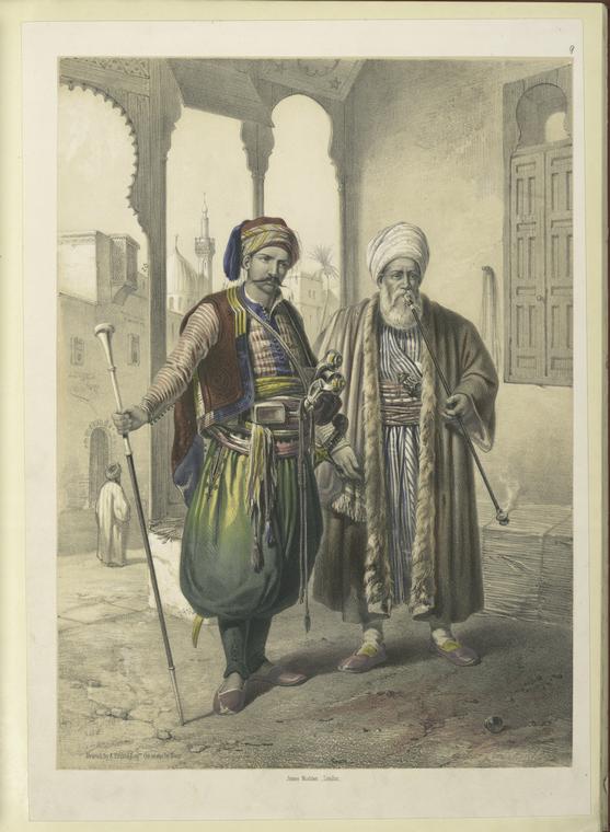 Janissary and merchant