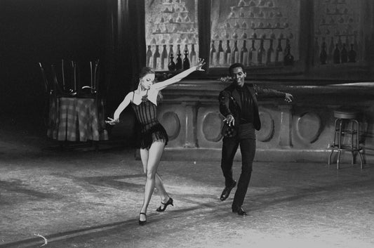 New York City Ballet production of "Slaughter on Tenth Avenue" with Suzanne Farrell and Arthur Mitchell, choreography by George Balanchine (New York)