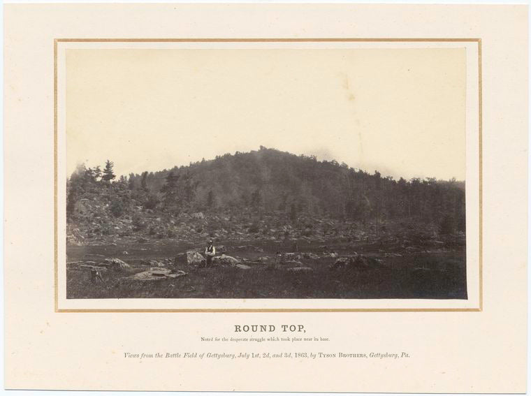 Round Top, : Noted for the desperate struggle which took place near its base