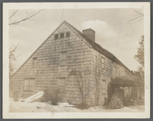 Ezekial Sandford house. North side Bridge Lane, just east of Ocean Road, Mecox. Built 1680. Bridgehampton, Southampton