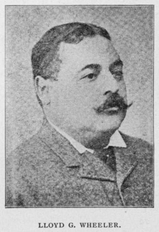 Lloyd G. Wheeler -first colored man ever admitted to the Chicago bar