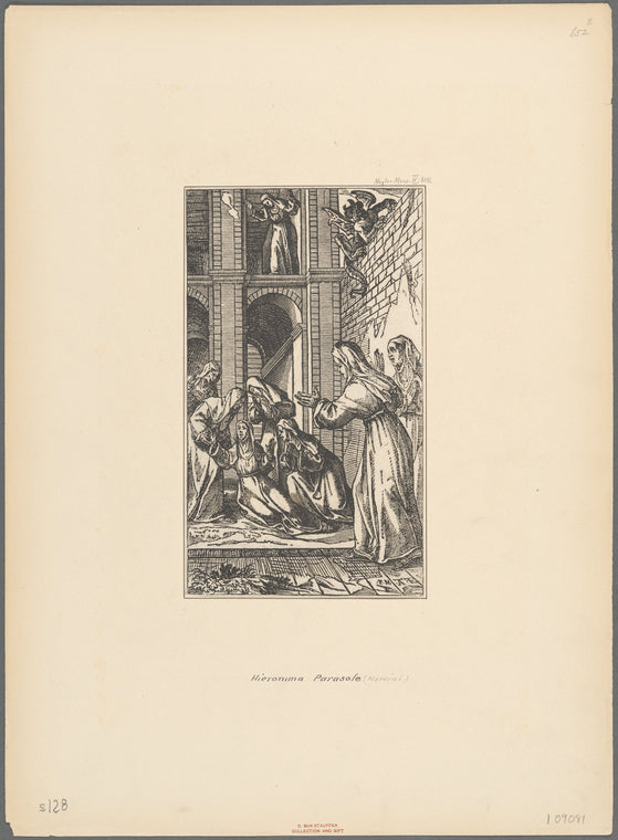 Nuns in the Yard of a Convent