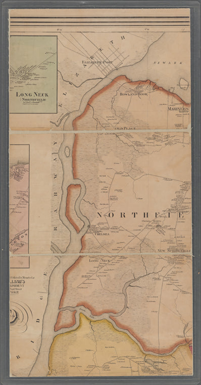Map of Staten Island, Richmond County, New York City, from surveys under the direction of H. F. Walling
