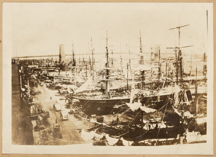 Brooklyn Bridge; sailing ships (another version of 31:3)