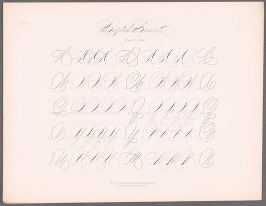 New Spencerian compendium of penmanship