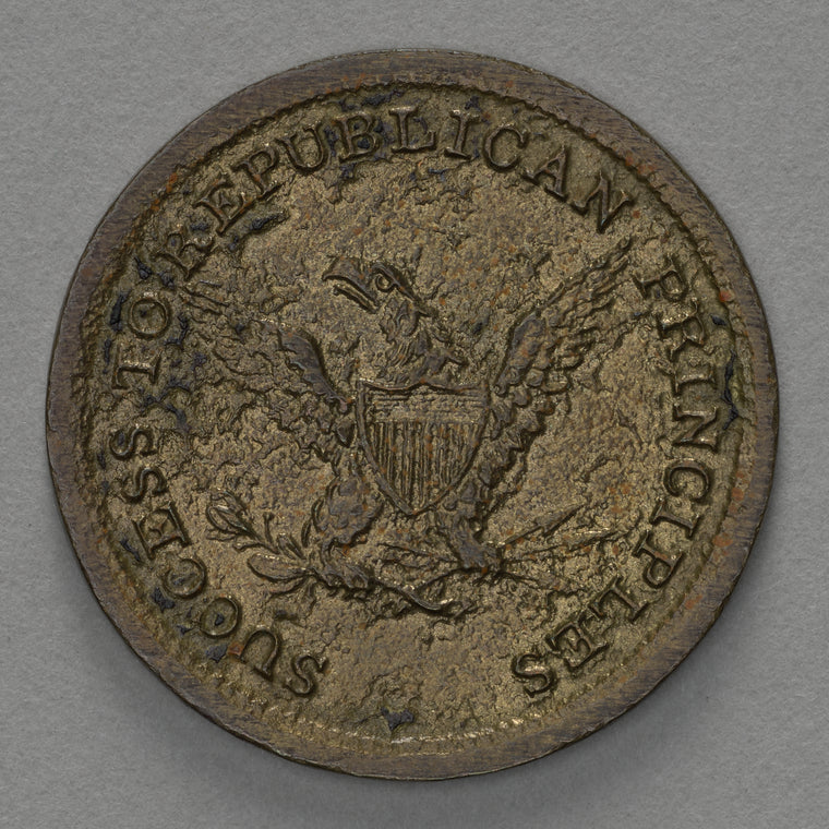 "Millions for Freedom Not One Cent for Slavery" coin