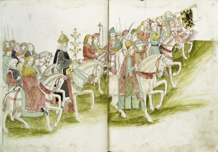 Emperor Sigismund with the golden rose