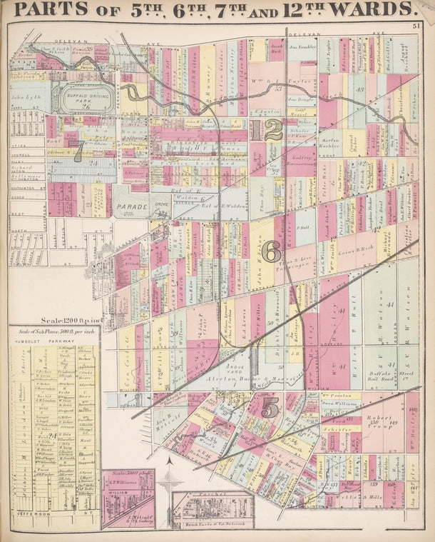 Parts of 5th, 6th, 7th, and 12th Wards.