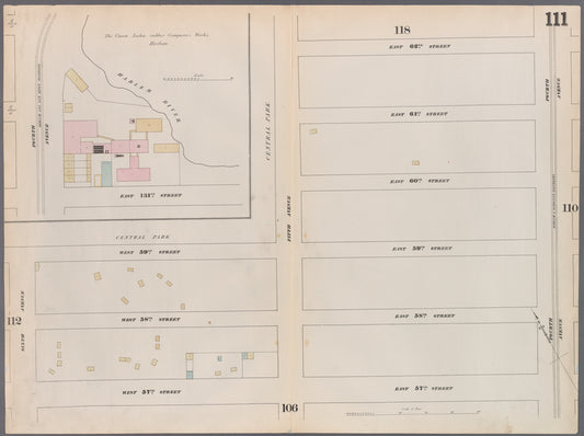 Map bounded by East 62nd Street, Fourth Avenue, East 57th Street, West 57th Street, Sixth Avenue, West 59th Street