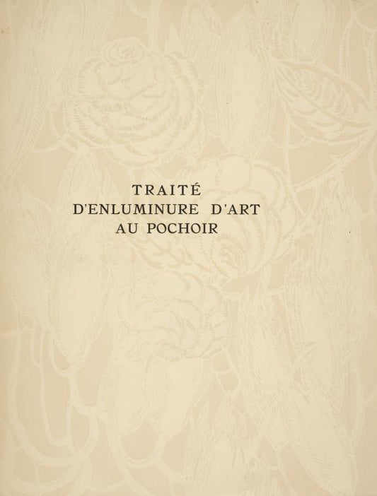 Traité d'enluminure d'art au pochoir
