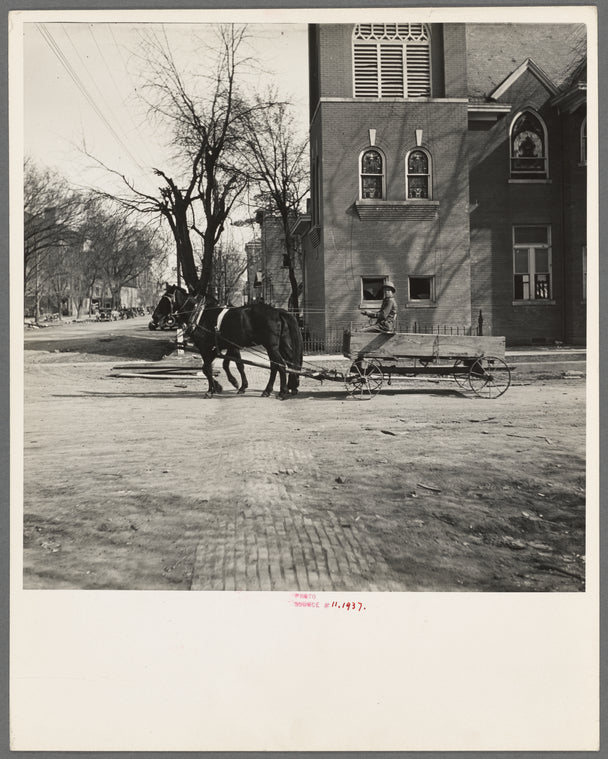A farmer comes to town. Shawneetown, Illinois