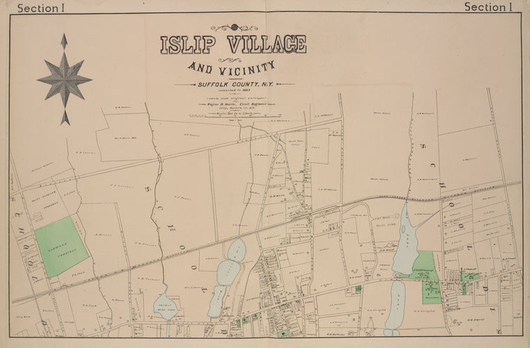Islip Village and Vicinity Suffolk County, N.Y.