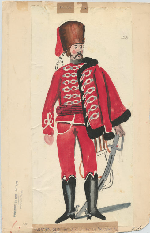 Warasdiner  Generalat. Husaren Regiment. 1762