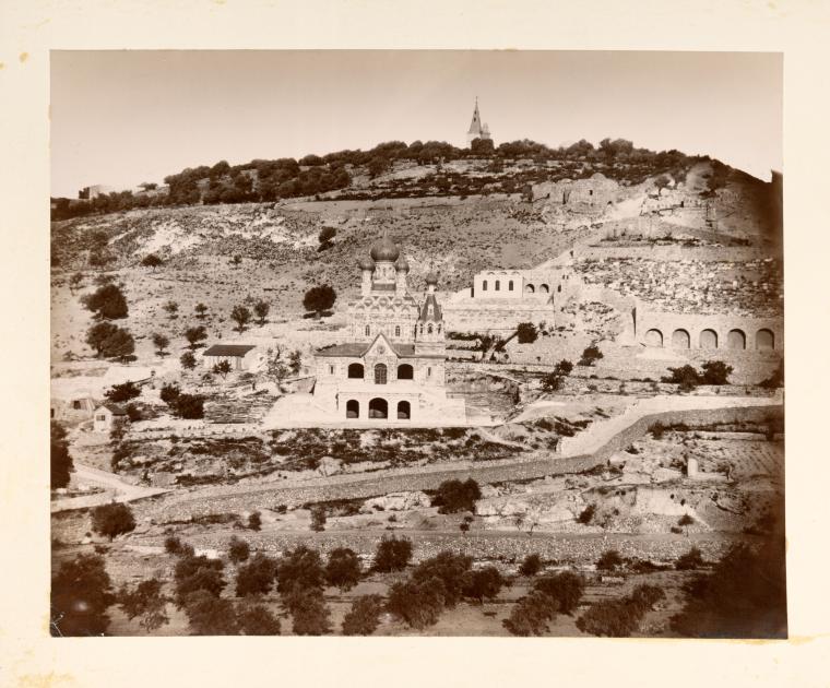 The Russian Orthodox Church of St. Magdalen on the Mount of Olives