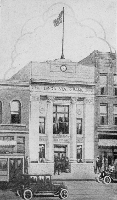 Binga State Bank founded by Jesse Binga, 1908, as a private bank.