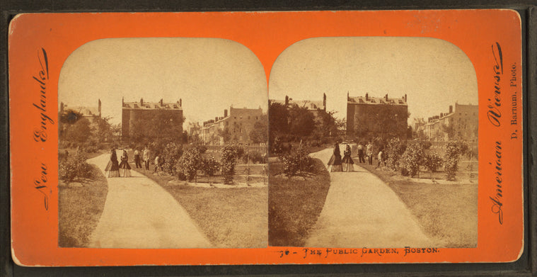 The Public Garden, Boston.