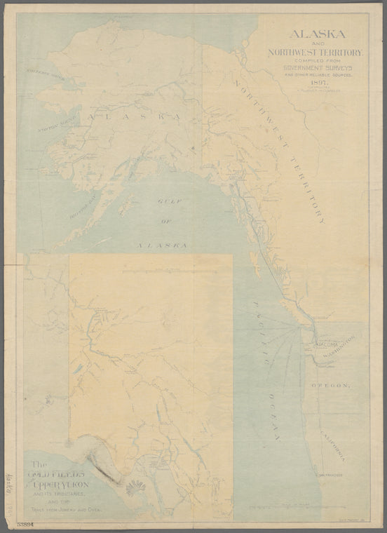Alaska and Northwest territory : compiled from government surveys and other reliable sources