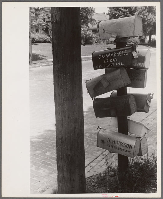 Mailboxes, central Ohio