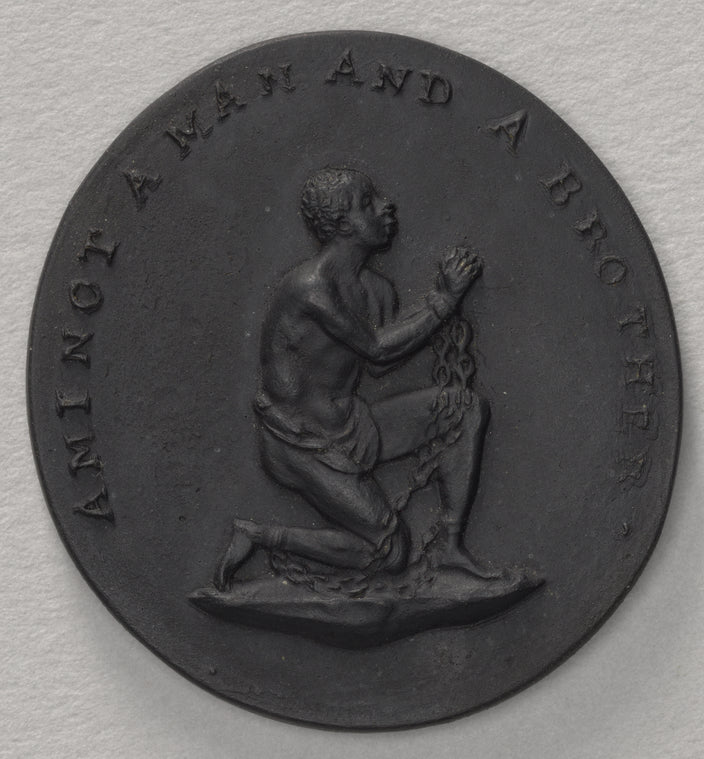 "Am I Not a Man and a Brother" medallion