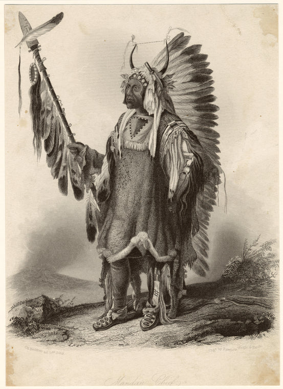 Mandan chief