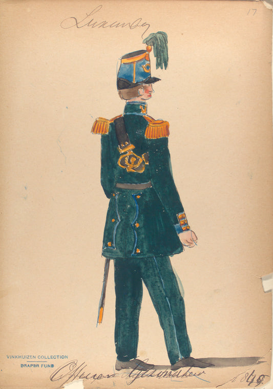 Luxembourg, officier gezondheid, 1849