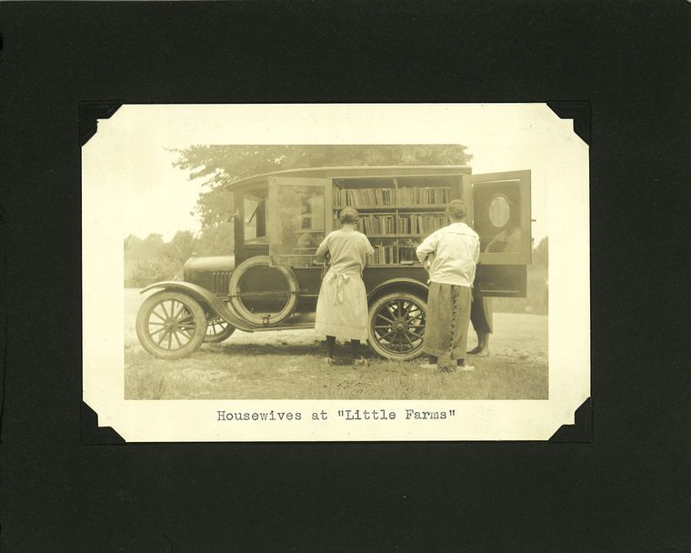 Housewives at "Little Farms"