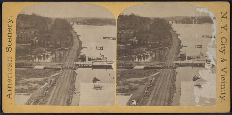 At foot of High Bridge.