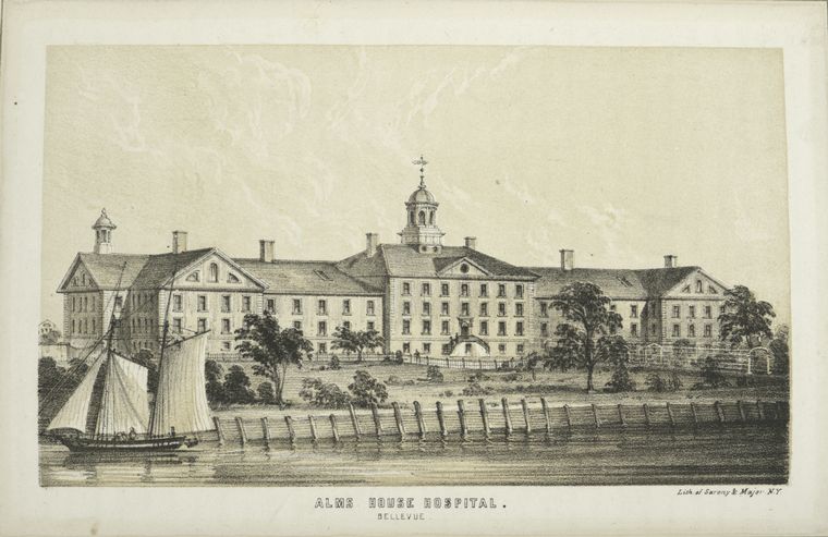Alms House Hospital, Bellevue.