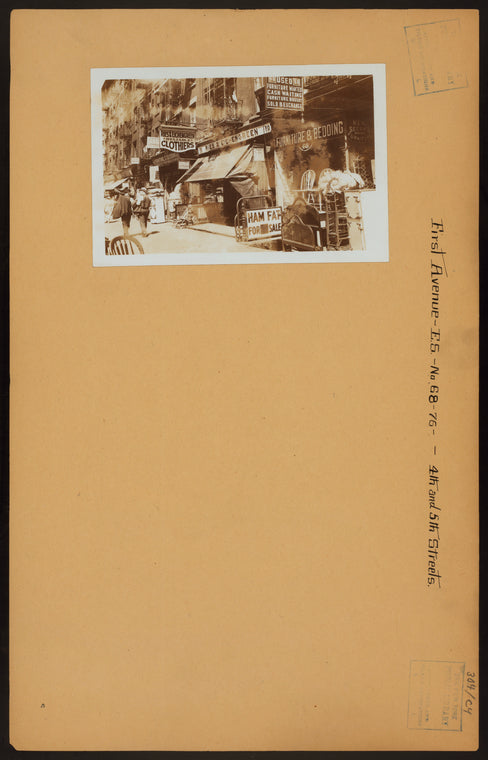 Manhattan: 1st Ave. - 4th St.