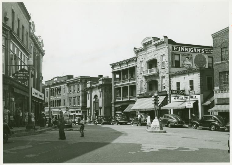 Street view of Saranac, New York