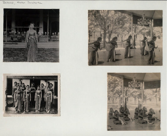 Bedoyo, Kraton Surakarta ; Sembah (bottom right)