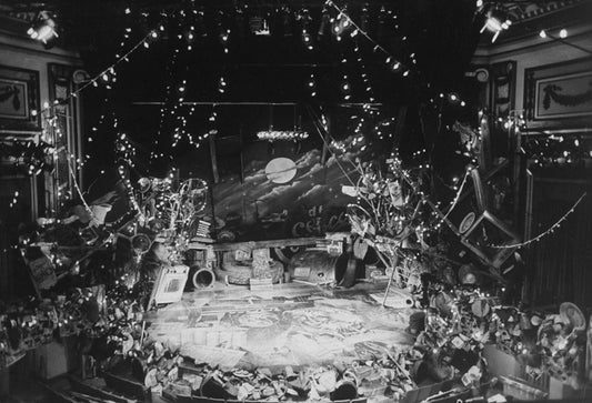 Set design by John Napier for the Broadway production of the musical "Cats"