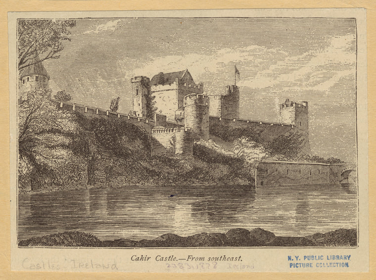 Cahir castle -- from southeast