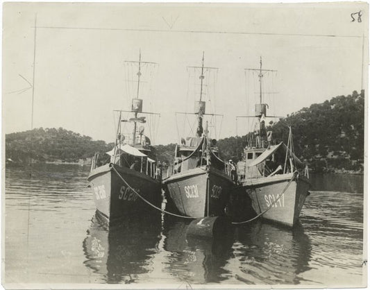 American Subchasers in the Mediterranean.