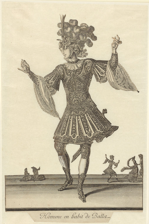 Homme en habit de ballet