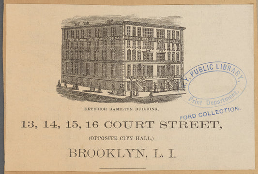 Exterior Hamilton Building