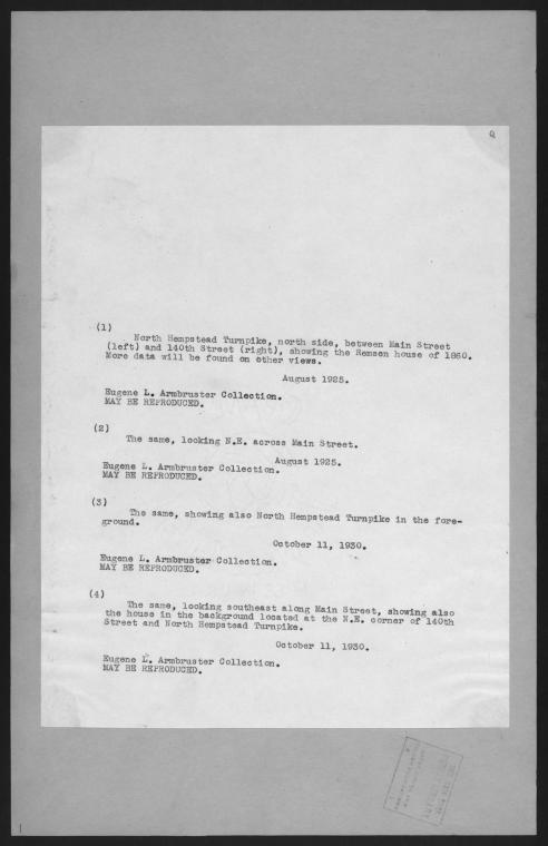 Queens: North Hempstead Turn - Main Street
