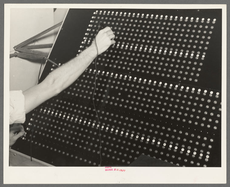 Switchboard. Forest Products laboratory, Madison, Wisconsin
