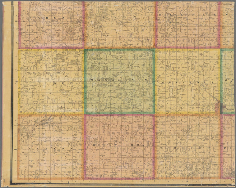 Map of Goodhue County, Minnesota : drawn from actual surveys and the county records