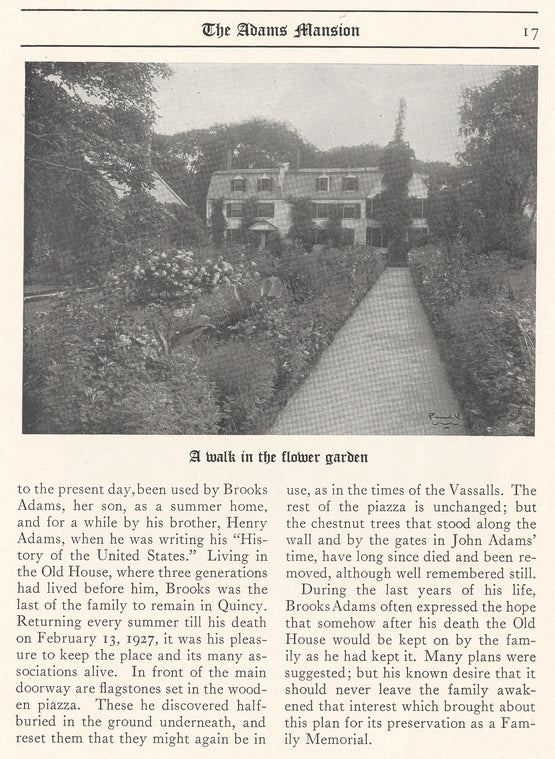 A walk in the flower garden.