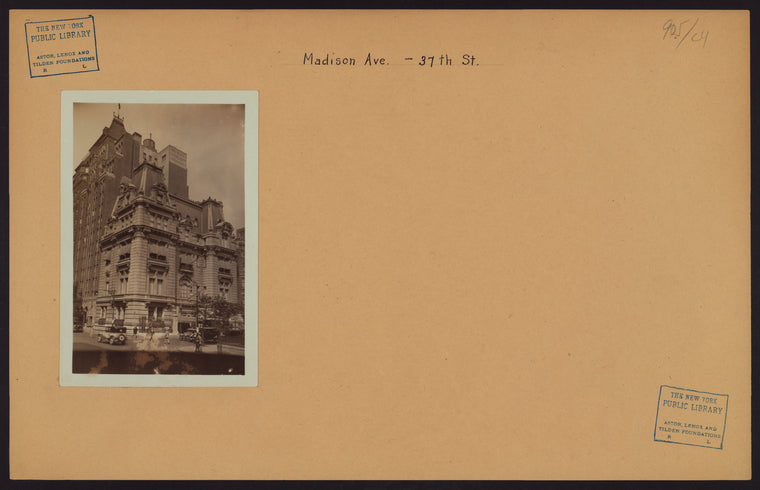 Manhattan: Madison Avenue - 37th Street (East)