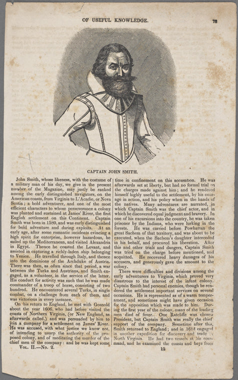 Captain John Smith.
